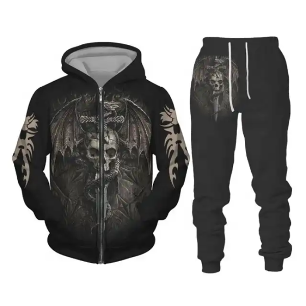 2024 Sublimation Tracksuit Casual Wear New Design Wholesale Cheap Price - Image 4