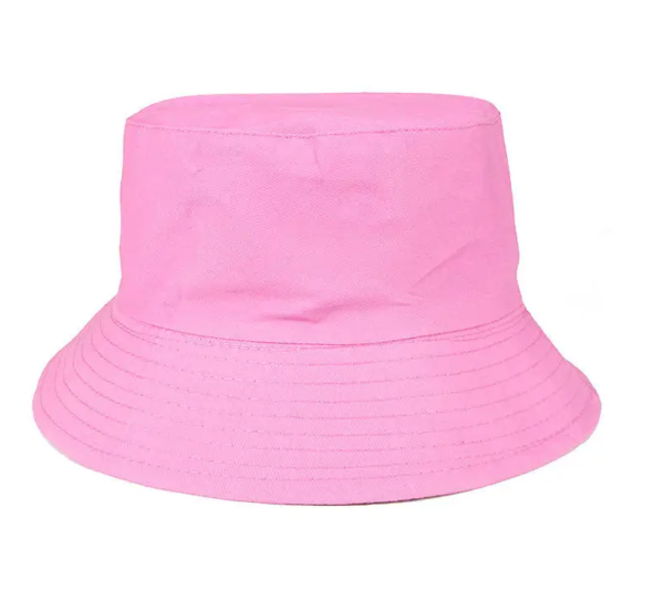 Solid Color Custom Bucket Hats Wholesale Embroidered Logo Fisherman Cap Unisex - Image 4