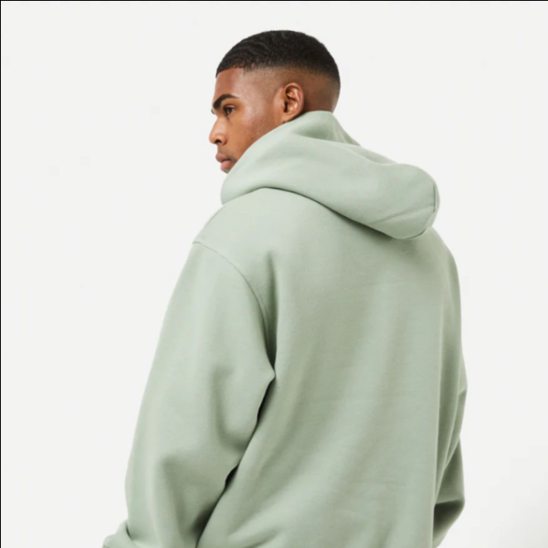 Premium Fashion Solid Color Plain Customizable Logo Men/Unisex Oversized Comfortable Hoodie - Image 3