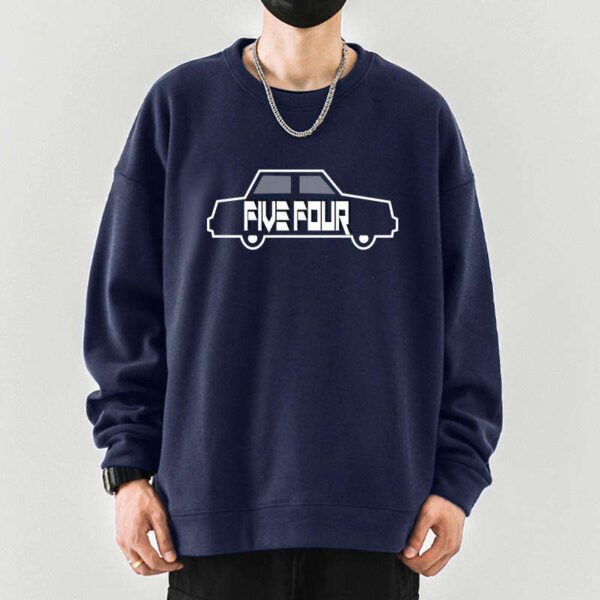 Crew Neck Custom Logo High Quality Graphic Men's Sweatshirts ODM Supply - Image 4