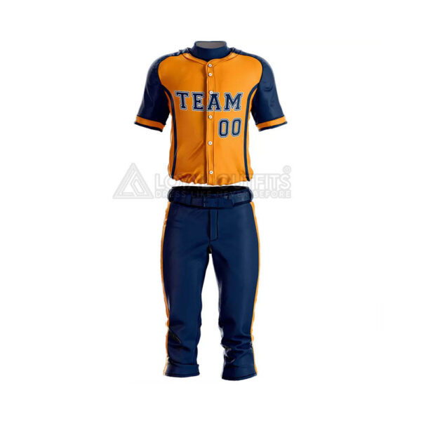 Customized Your Own Logo Baseball Uniform Hot Selling Jerseys For Men - Image 6