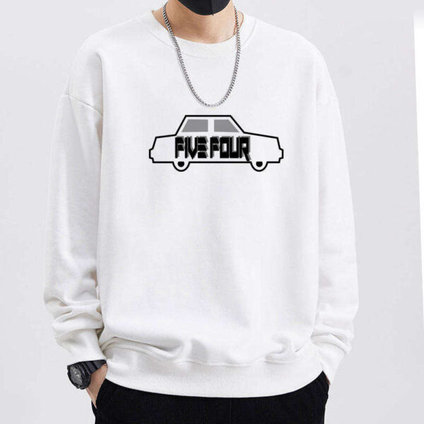 Crew Neck Custom Logo High Quality Graphic Men's Sweatshirts ODM Supply - Image 2