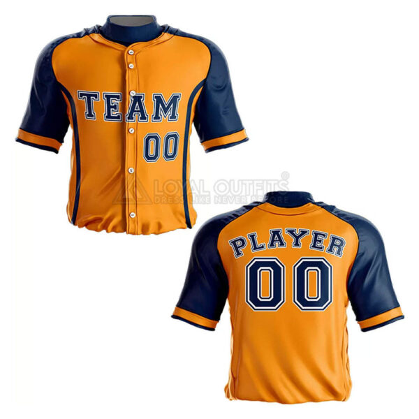 Customized Your Own Logo Baseball Uniform Hot Selling Jerseys For Men - Image 2