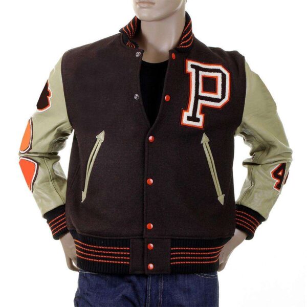 OEM Factory Price Custom Embroidery Patches Letterman Jacket Wholesale For Men - Image 6